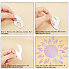 Sunflower Acrylic Mirrors Wall Stickers DIY-WH0167-49B-4