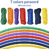 7 Bumdles 7 Colors Core Parachute Cords OCOR-YW0001-09-2