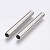 304 Stainless Steel Tube Beads X-STAS-P196-20-1