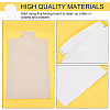 Kraft Paper Shirt Package Backboards DIY-WH0399-56-4