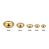 75Pcs 5 Size Brass Spacer Beads Set KK-LS0001-04G-3