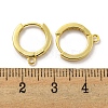 Brass Hoop Earrings EJEW-L211-012C-G-3
