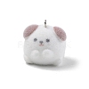 Flocky Resin Pendants FIND-A061-02I-1