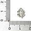 Brass Micro Pave Cubic Zirconia Charms X-KK-I276-44P-3