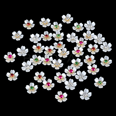 80Pcs Plastic Cabochons KY-TADJ0001-10-1