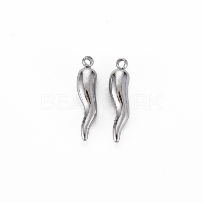 Non-Tarnish 304 Stainless Steel Charms STAS-N097-105P-NR-1