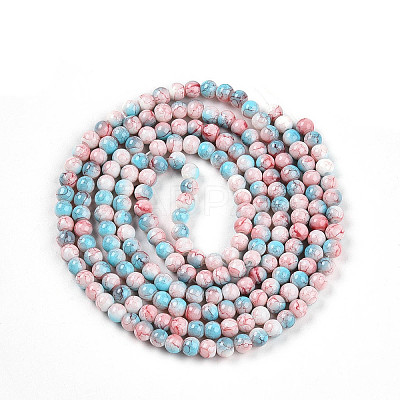 Baking Paint Glass Beads X1-DGLA-N003-4mm-C03-1