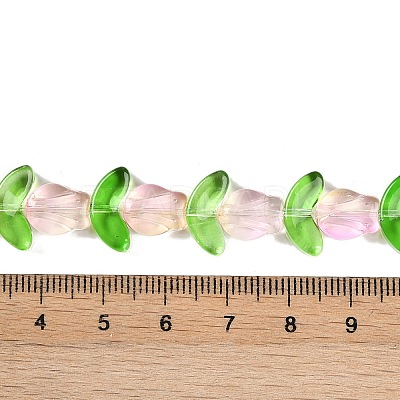 Transparent Glass Bead Strands GLAA-K070-02B-1