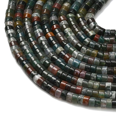 Natural Indian Agate Beads Strands G-Z110-A17-2x4mm-1