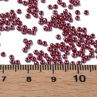 11/0 Czech Opaque Glass Seed Beads SEED-N004-003B-03-1