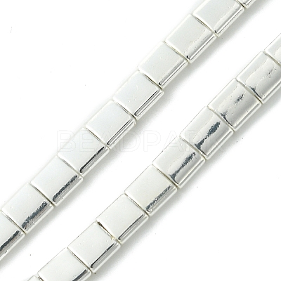 Electroplated Synthetic Non-Magnetic Hematite Beads Strands G-I360-O01-04-1