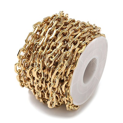 304 Stainless Steel Cable Chains CHS-G043-03G-1