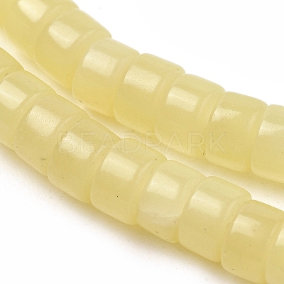 Natural Lemon Jade Beads Strands G-F631-A23-1