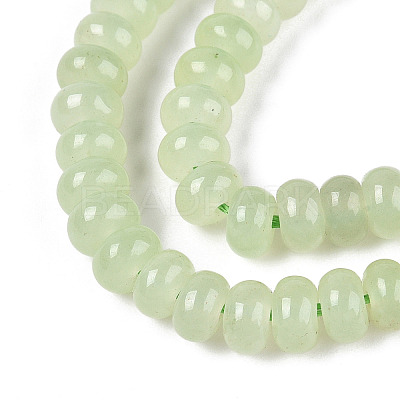 Dyed Natural White Jade Beads Strands X-G-T139-59A-13-1