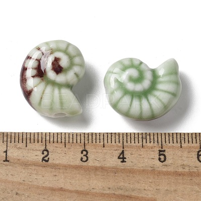 Handmade Porcelain Beads PORC-L080-F18-1