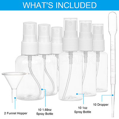 IY Cosmetics Storage Bottle Kits DIY-BC0011-36-1