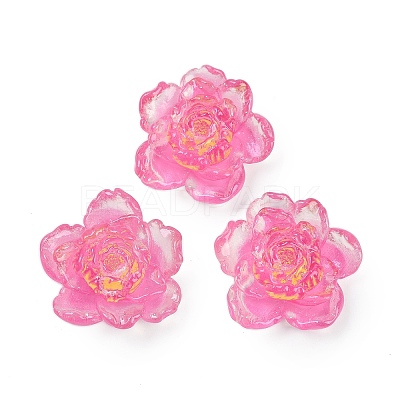Flower Series Resin Cabochons LS-CRES-Q008-01L-1