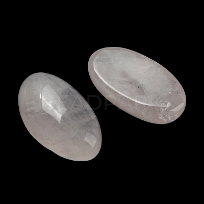 Natural Rose Crystal Cabochons G-B050-12-1