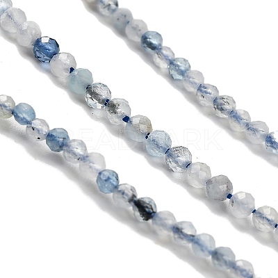 Natural Aquamarine Beads Strands G-RM2025-A17-2mm-1
