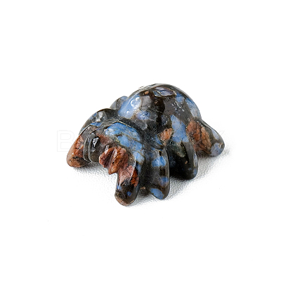 Natural Labradorite Sculpture Display Decorations G-PW0004-33M-1
