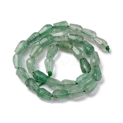 Natural Green Strawberry Quartz  Beads Strands G-C080-B04-01A-1
