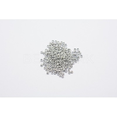 12/0 Electroplate Glass Seed Beads SEED-Q003-P-1