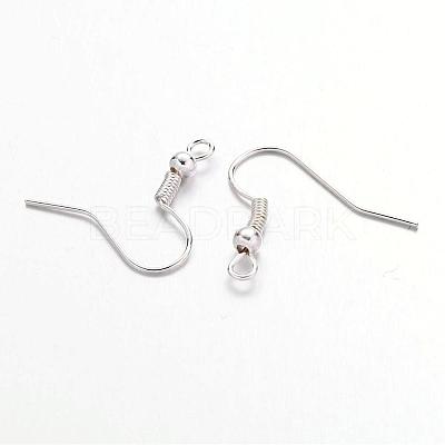 Iron Earring Hooks X-J07JW-S-1