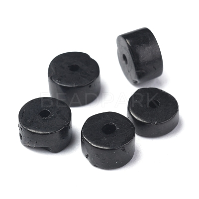 Natural Coal Quartz Beads Strands G-Z006-C21-1