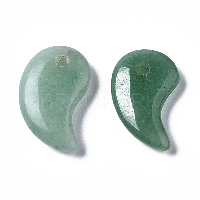 Natural Green Aventurine Pendants G-S356-17A-05-1