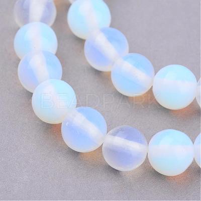 Opalite Beads Strands G-Q462-4mm-31-1