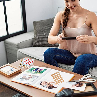 15 Sheets Photo Mounting Corners DIY-GF0007-23-1