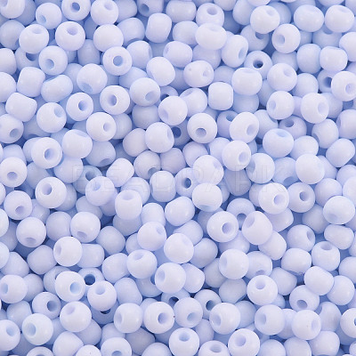 8/0 Opaque Glass Seed Beads SEED-S048-N-001-1