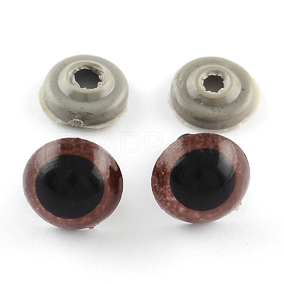 Craft Plastic Doll Eyes Stuffed Toy Eyes DIY-R039-18mm-1