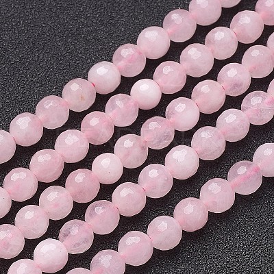 Natural Rose Quartz Beads Strands LS-G-G099-F6mm-15-1