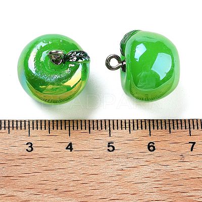 AB Color Resin Pendants RESI-C051-02H-P-1