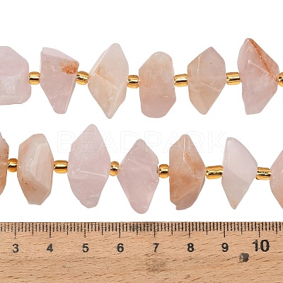 Natural Rose Quartz Beads Strands G-F833-T01-01-1