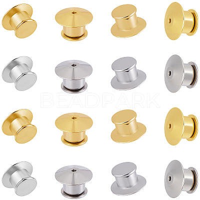 60Pcs 2 Colors Flat Round Alloy Cufflinks DIY-CY0002-51-1