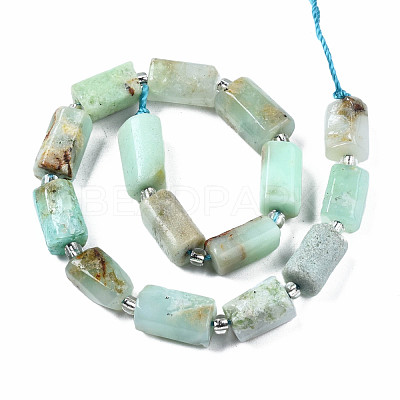 Natural Chrysoprase Beads Strands G-S376-013-1