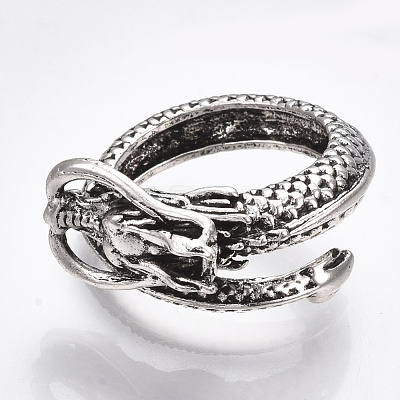 Alloy Cuff Finger Rings RJEW-T006-58-1