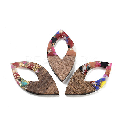 Walnut Wood Pendants FIND-Z050-06M-1