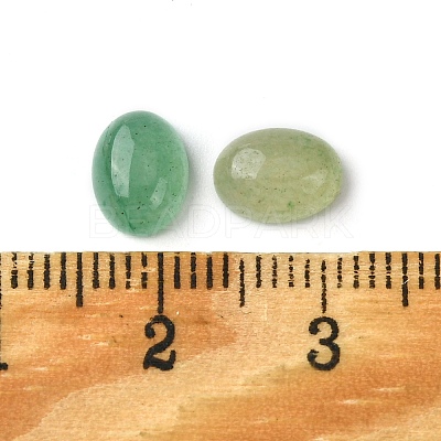 Natural Green Aventurine Cabochons G-A094-01B-10-1