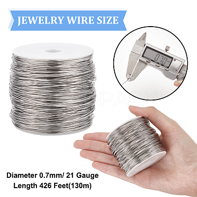 304 Stainless Steel Wire STAS-WH0016-47P-02-1