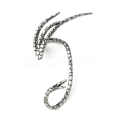 316 Surgical Stainless Steel Cuff Earrings EJEW-E300-04AS-02-1