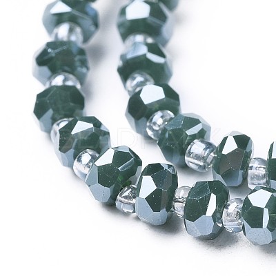 Glass Beads Strands EGLA-F148-A12-1