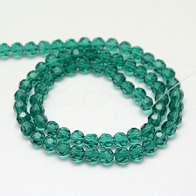 Glass Beads Strands EGLA-J042-8mm-13-1