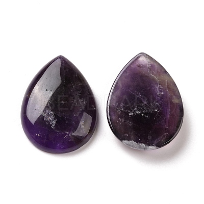 Natural Amethyst Cabochons G-E491-A-02-1