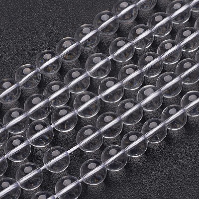 Synthetic Quartz Crystal Beads Strands GSR4mmA039-1-1