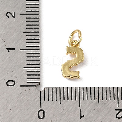 Rack Plating Brass with ABS Plastic Imitation Pearl Charms KK-B092-30S-G-1