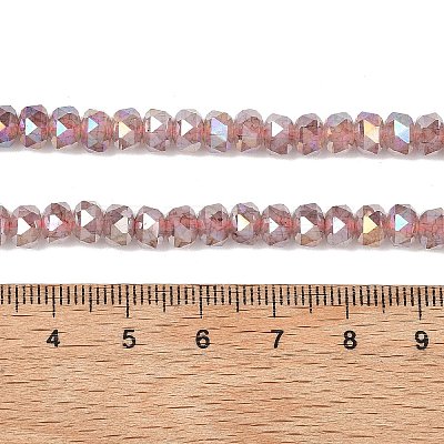 Imitation Jade Glass Beads Strands EGLA-F167-03A-02-1