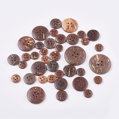 Wooden Buttons BUTT-K007-04-1